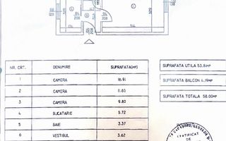 STEFAN CEL MARE - Aleea Circului | 3 Camere in inima Parcului - Schiță 7