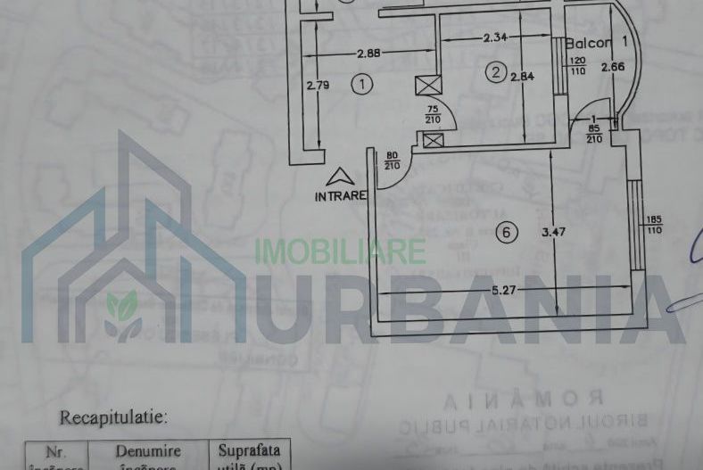 Apartament 2 camere, 57,18 mp, Dancu, etaj 2/4, decomandat, renovat recent - Poză 8