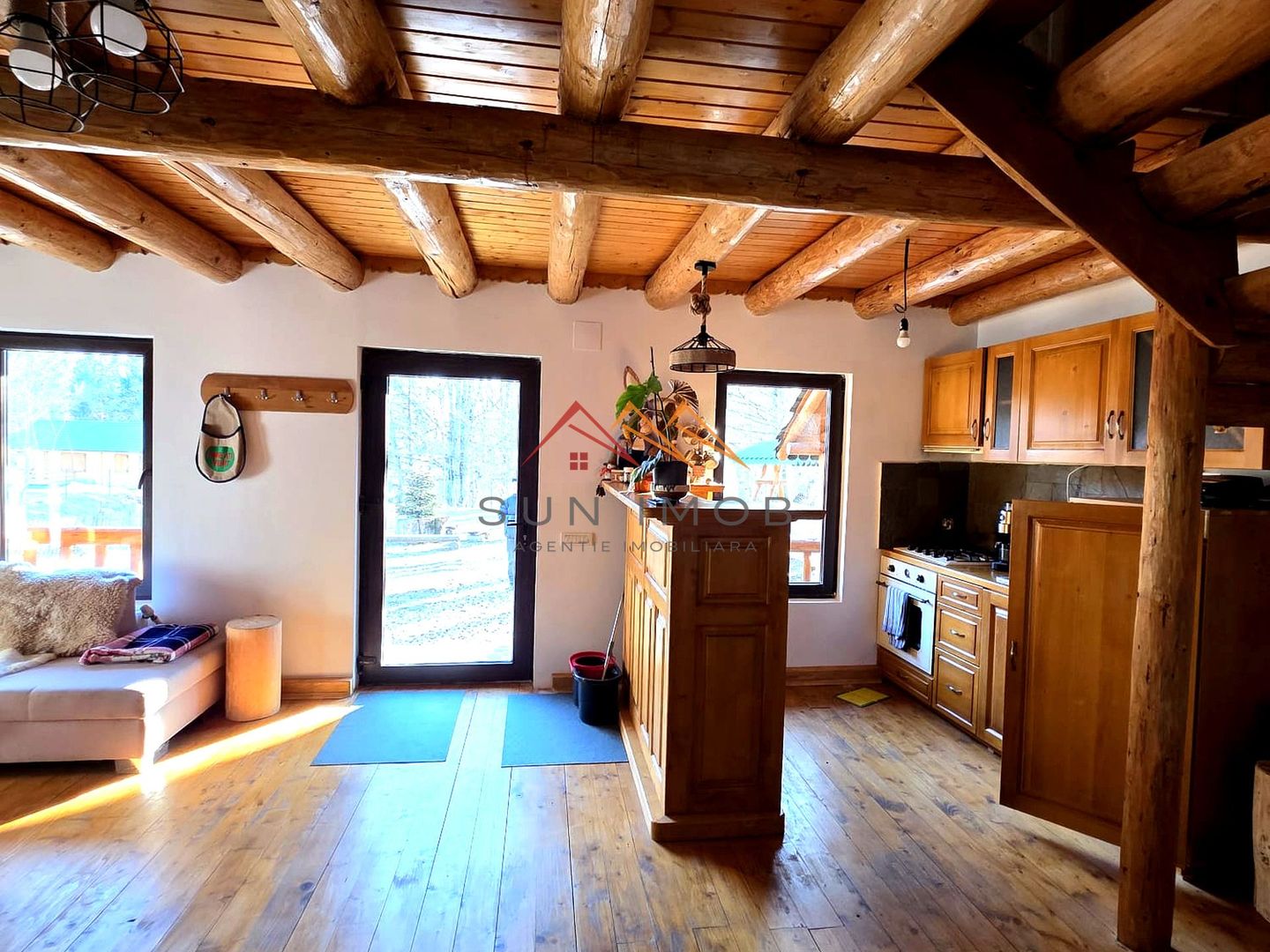 Cabană lemn 2018 | 4 camere | Pădurea Glodeasa – Valea Doftanei - Poză 8