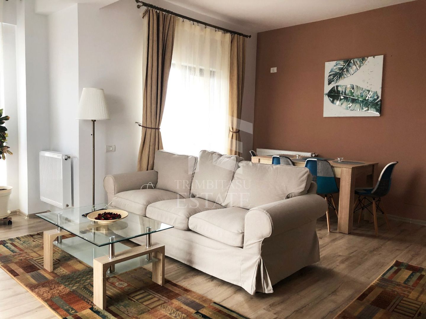 DACIA-Toamnei | 3 camere 2 bai mobilat modern centrala proprie bl 2020 - Poză 5