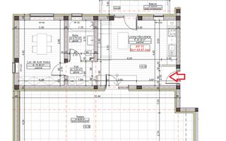 Bloc finalizat. Terasa 55 mp. Clima. Loc de parcare. - Poză 11