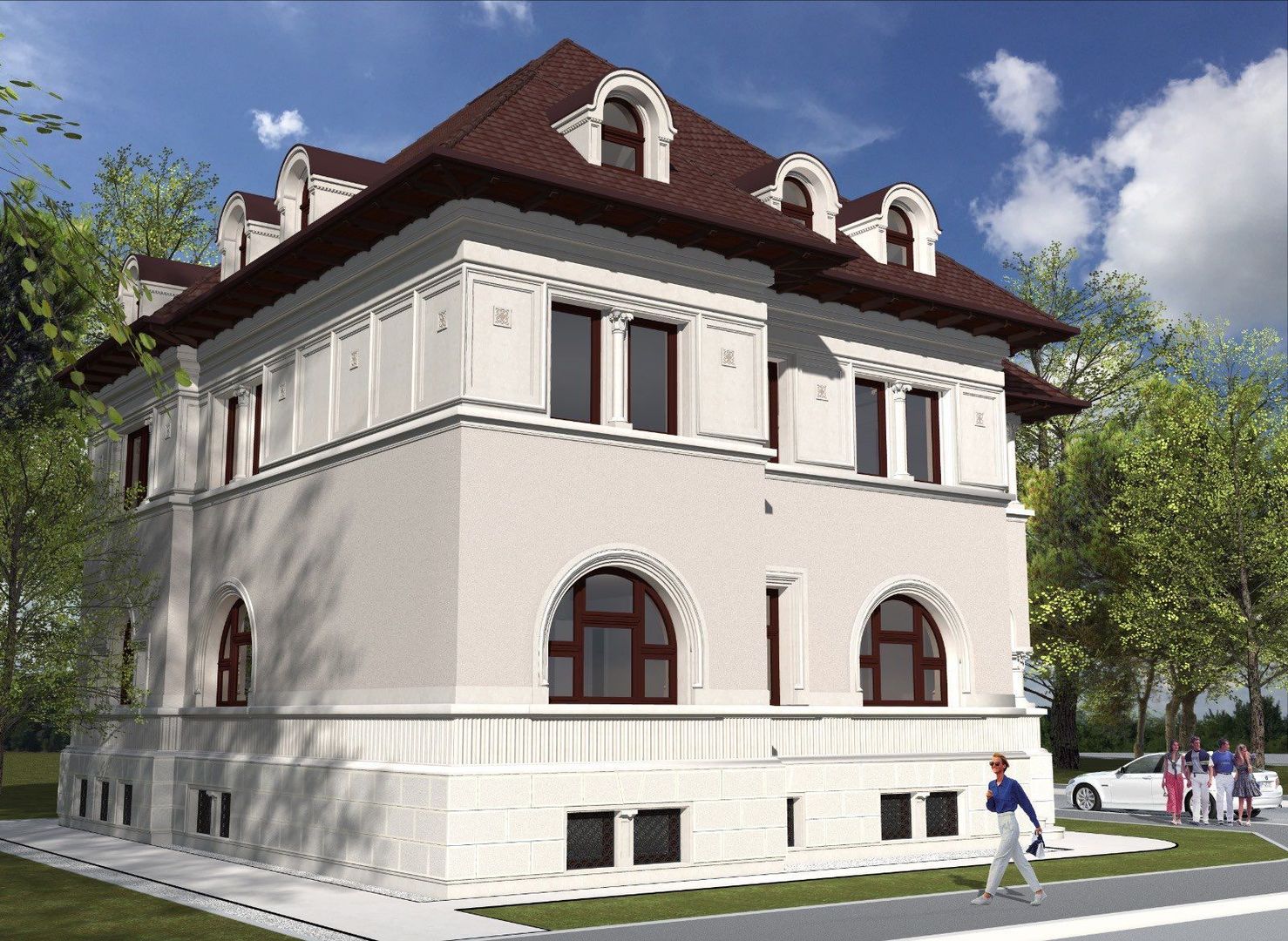 Vila cu 500mp teren si Autorizatie de renovare Primaverii - Poză 3