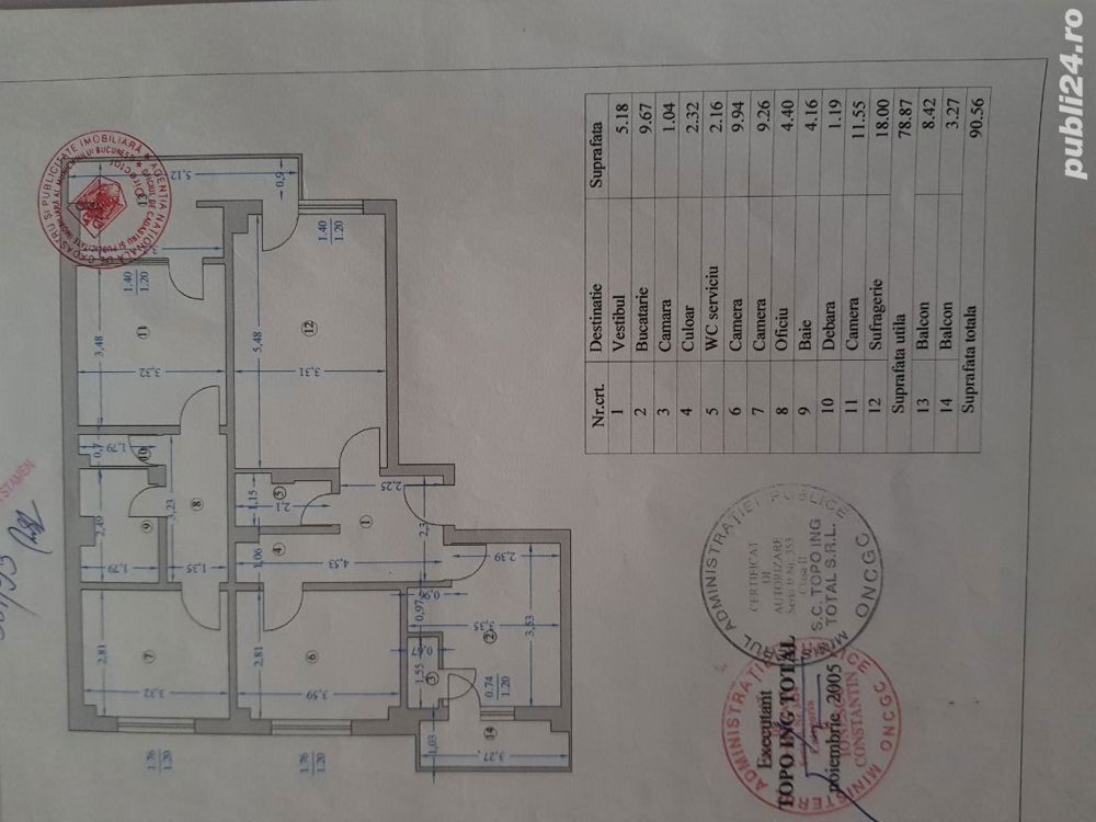 Vazare apartament 4 camere Alexandru Obregia - Poză 1