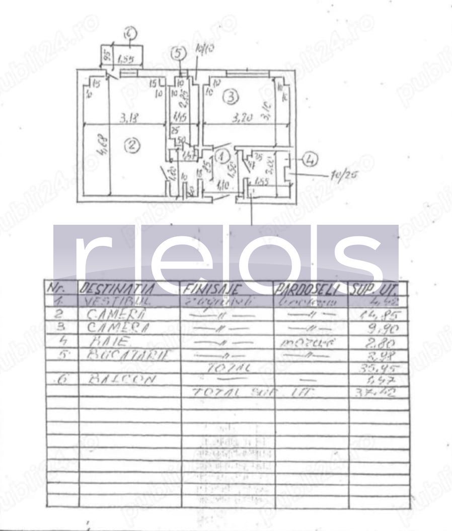 VANZARE 2 CAMERE - DECOMANDAT -DOROBANTI - Poză 6