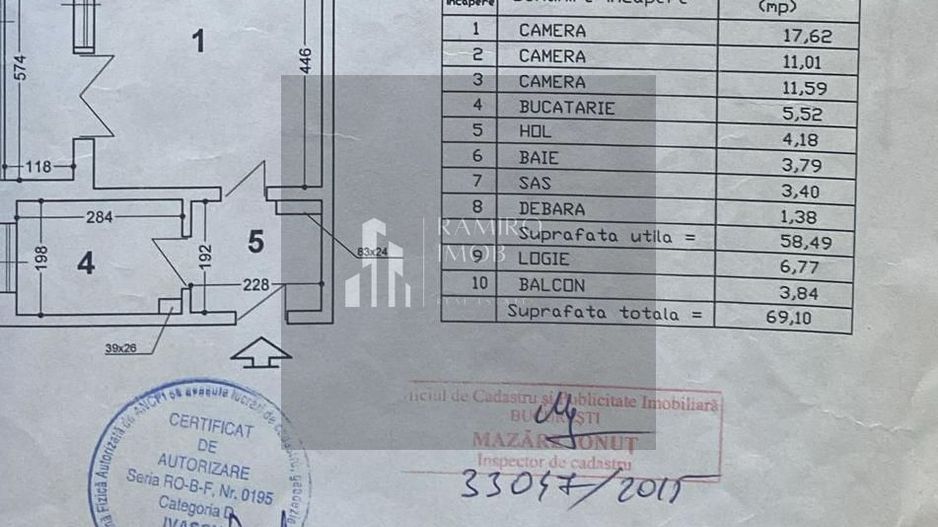 Stradal 3 camere Alexandru Obregia 2 balcoane Bloc Anvelopat - Poză 9