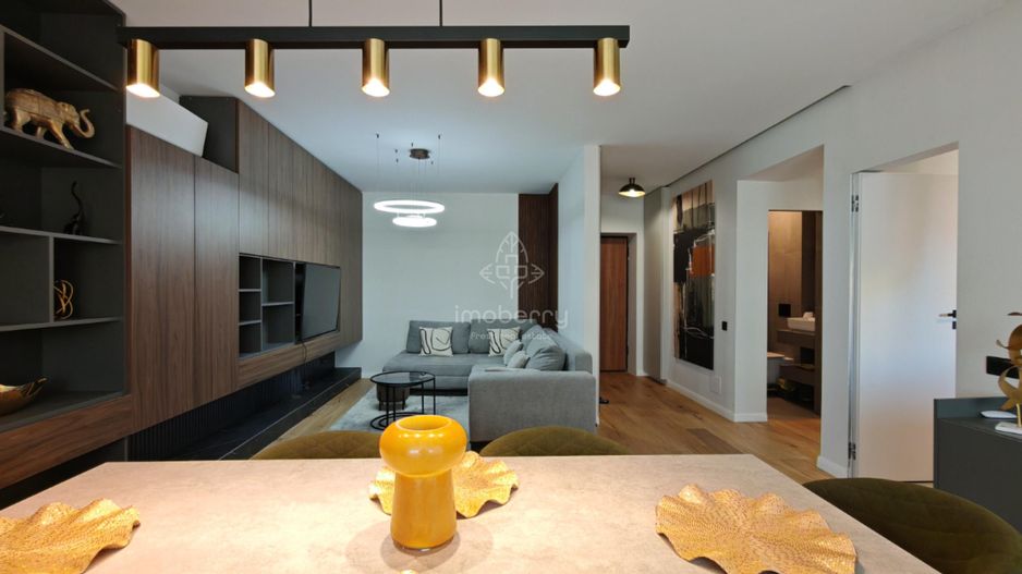 Apartament 3 camere de inchiriat, parcare, Baneasa-Aviatiei, bloc nou - Poză 1