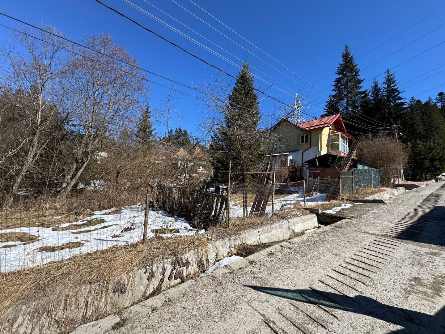 Teren PREDEAL CLABUCET 1664m2 cu asfalt, utilitati si VIEW - Poză 6