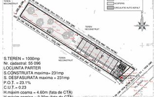 teren intravil+proiect casa/com.Cornetu/IF la 3min de autostr. A0