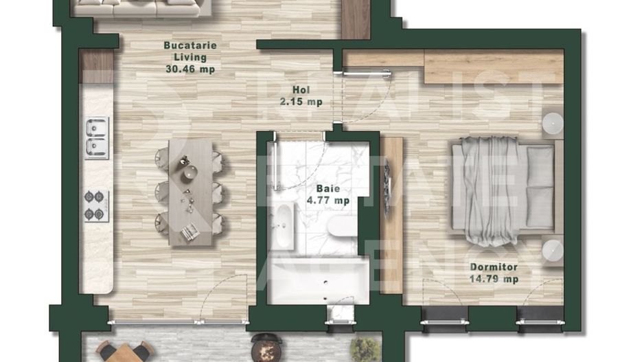 Vânzare, apartament, 2 camere, zona Torontalului, Timișoara - Poză 5