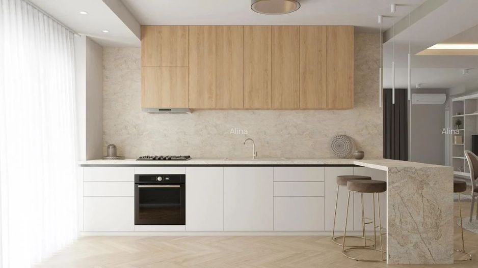 Apartament 3 camere Herastrau parcare prima inchiriere - Poză 5