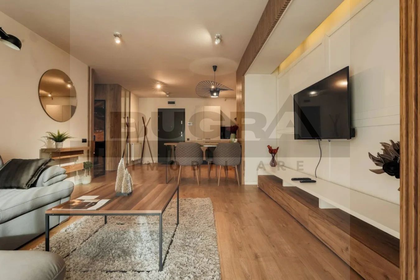 Apartament de 2 camere, 55mp, parcare, modern, Scala Center - Poză 3