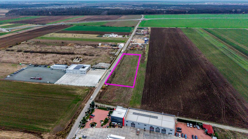 Teren cu acces DN7 și A1, ideal pentru dezvoltări industriale - Poză 5