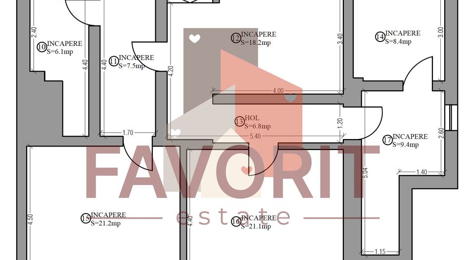 COMISION 0%. Oportunitate imobiliara. Teren 802mp . Pozitie excelenta - Schiță 7