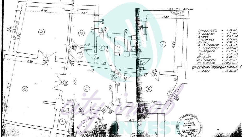 4 camere Vilă interbelică-Parc Carol-Centrala proprie - Poză 15