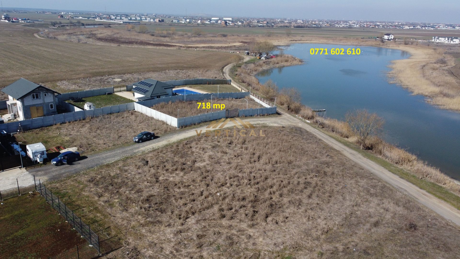 Ocazie, Teren 718 mp, lac, Berceni/ Vidra - Poză 1