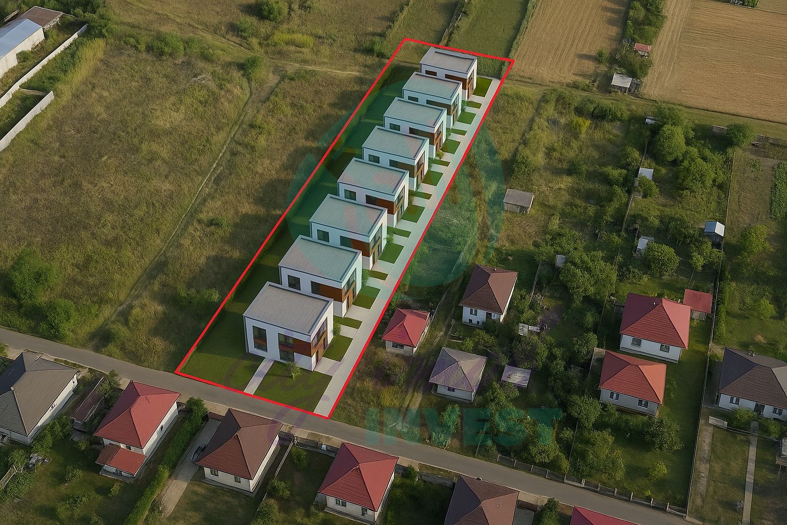 Teren 4.000 mp pentru dezvoltare rezidențială - Poză 1