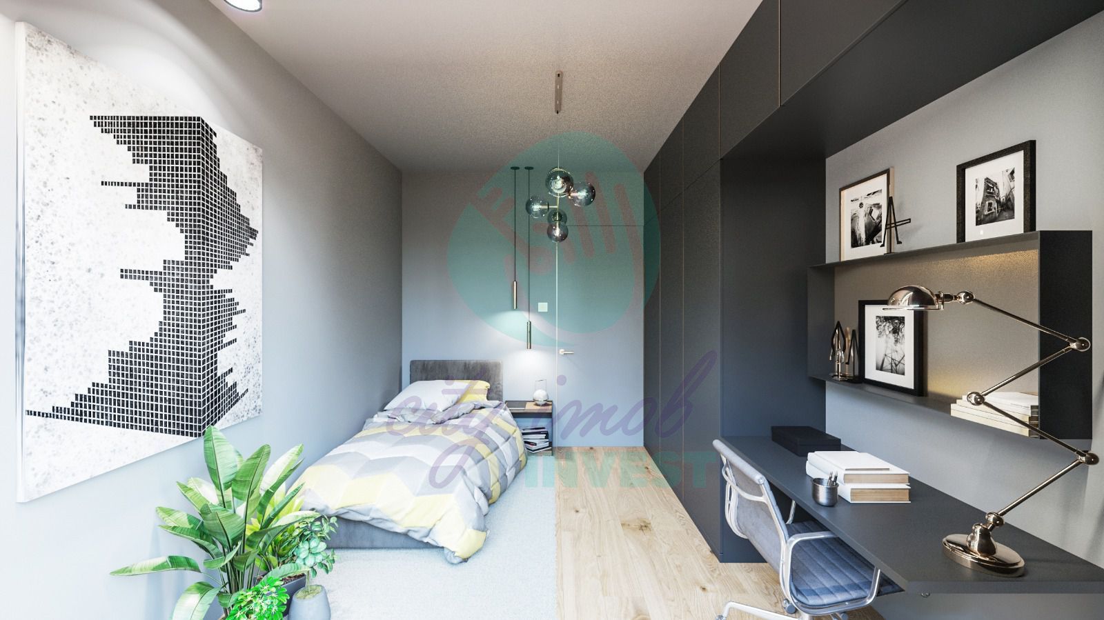 Apartament 3 camere cu gradina de 80 mp - Poză 7