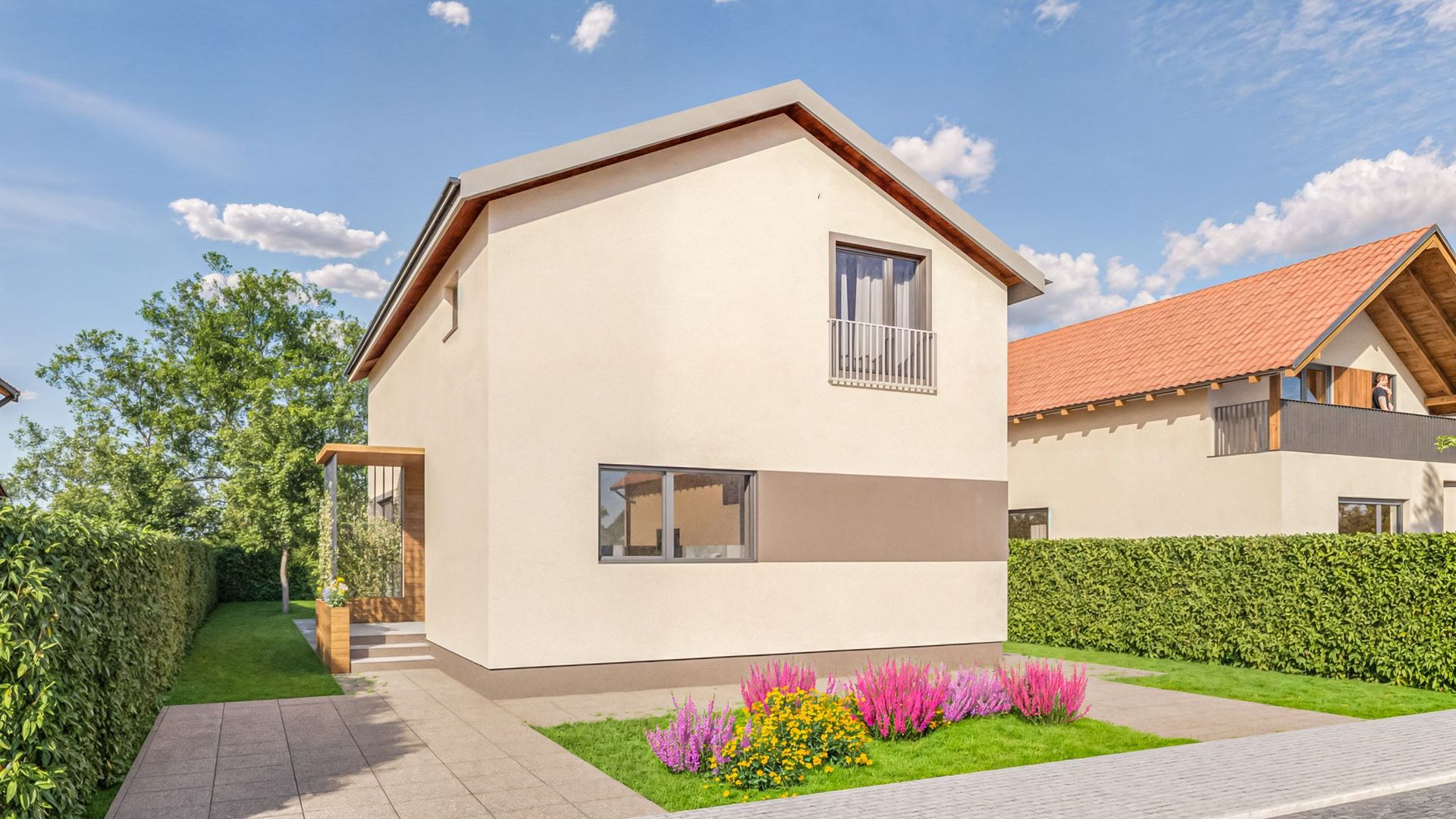 Case individuale în Sânpetru, cu teren 400 mp și toate utilitățile - Poză 8