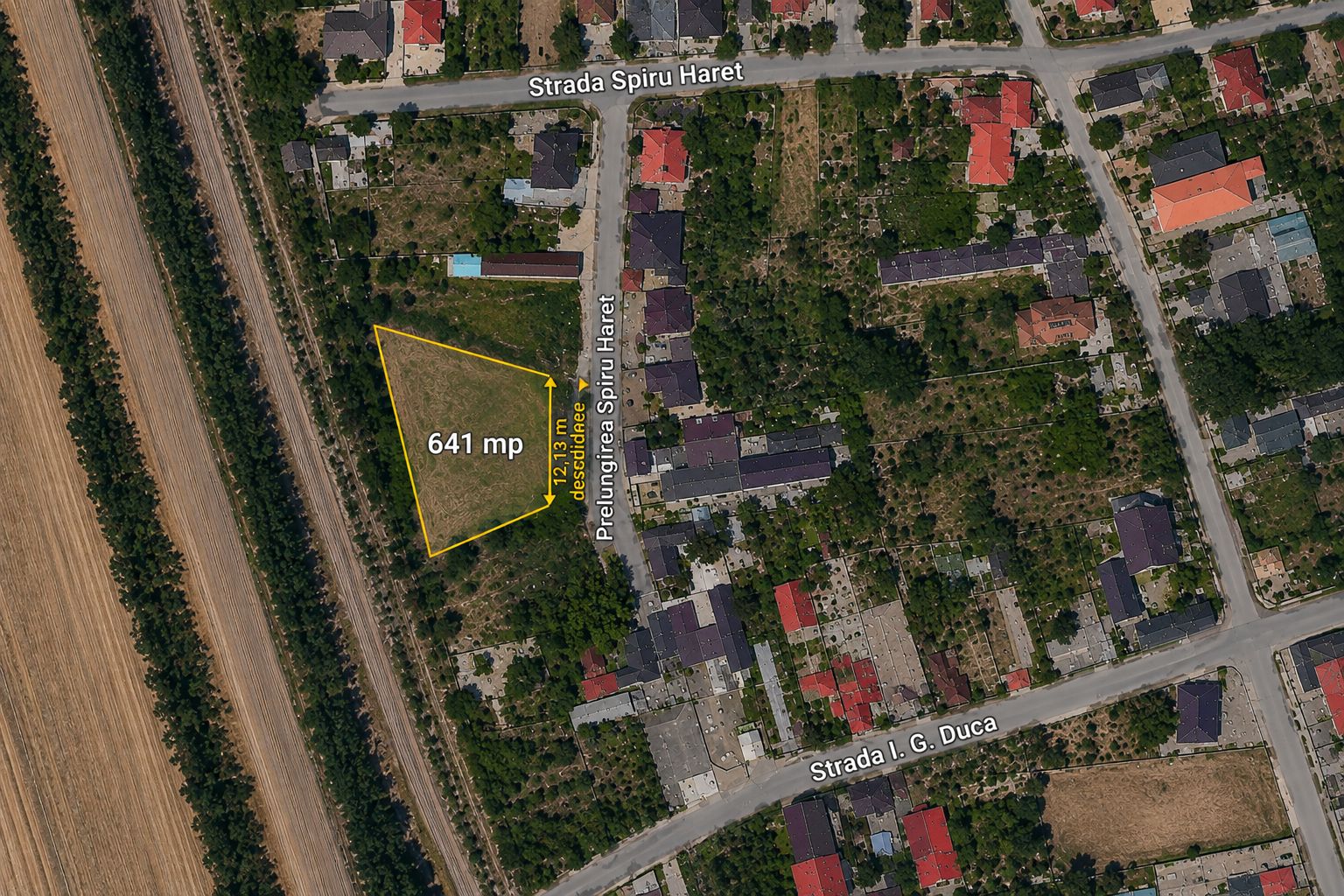 Teren intravilan 641 mp Eforie Nord – 38.000 € | Comision 0% - Poză 1