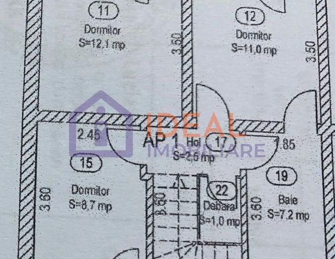 Casa tip Duplex in Sura Mare- Comision 0% - Schiță 9
