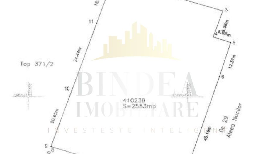 Teren intravilan CENTRAL Buzias, 2583mp - Poză 6
