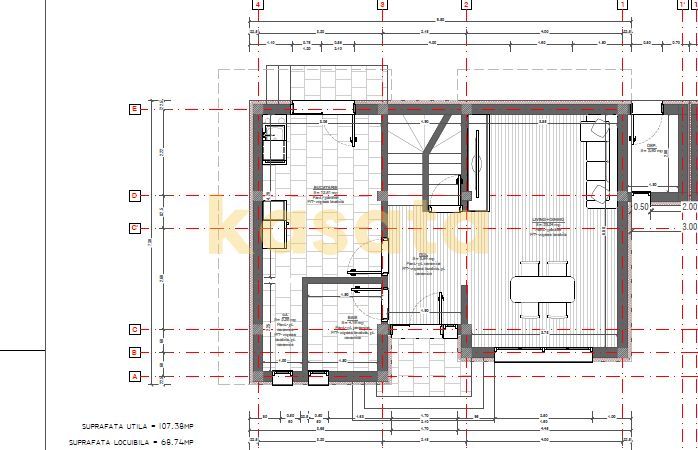 Vilă 4 camere Diamantului | Curte 250 mp, pompă căldură - Schiță 11