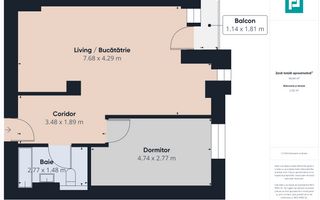 Apartament 2 camere | Etaj 3 | Zona Torontalului - Poză 7