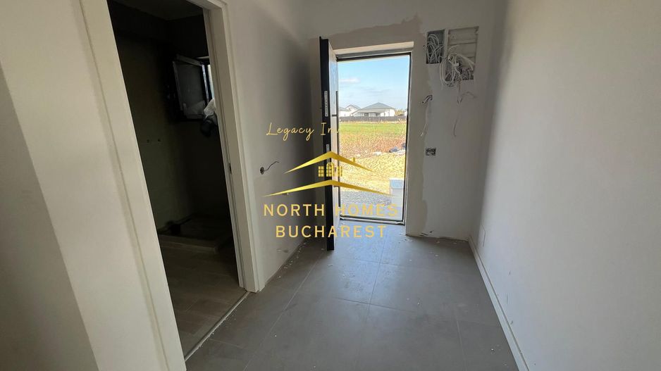 Vila 4 camere, toate utilitatile, strada asfaltata, Balotesti - Poză 14