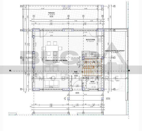 Casa individuala, 120 mp utili, 350 mp teren - Schiță 12