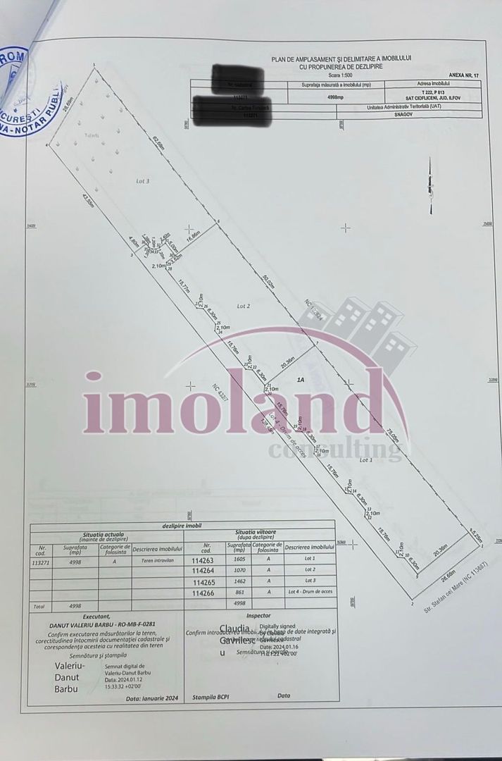 Vanzare Teren 5000mp - deschidere Lac Snagov - Ciofliceni - Poză 2
