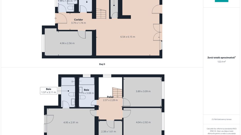 Duplex modern cu 5 camere Moșnița Nouă - Poză 10