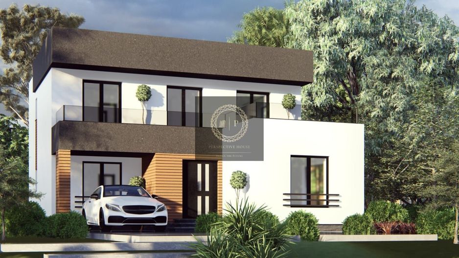 Casă individuală in Cetate, 4 camere, 4 bai, 3 dressing, 500 mp teren - Poză 1