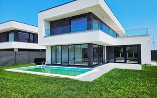 Vila moderna cu piscina Tunari Ilfov-lacul Pasarea - Poză 1