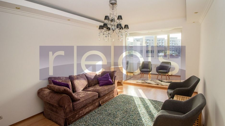 VANZARE 2 CAMERE | 55 MP | ETAJ 6/8 | MOBILAT & UTILAT | ZONA DOROBANTI - Poză 1