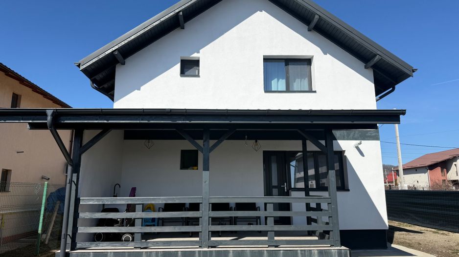 Vilă nouă 155 mp cu terasă acoperită și curte 448 mp Bănești Prahova - Poză 33