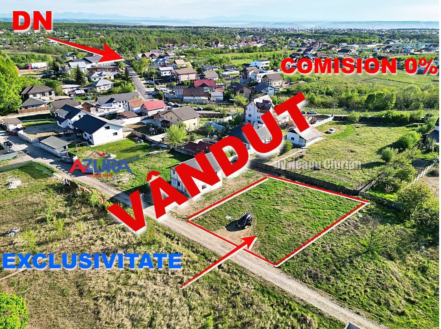 AZURA Imobiliare - Teren Hintesti 350 m din DN ! - Poză 1