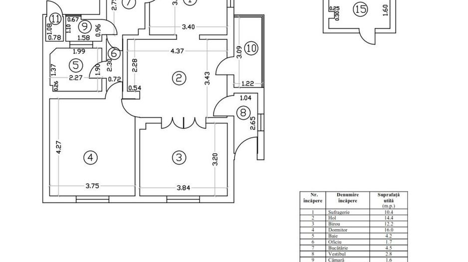 3 camere in vila | Dorobanti - Poză 9