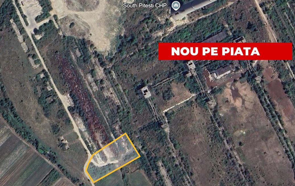 Teren intravilan 3.288 mp | Front stradal 69 m | Zona fostului CET Bradu | - Poză 1
