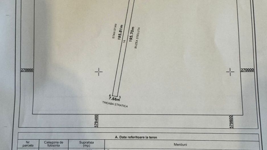 Teren intravilan 3.000 mp, zona  fabrică plase sudate - Poză 1