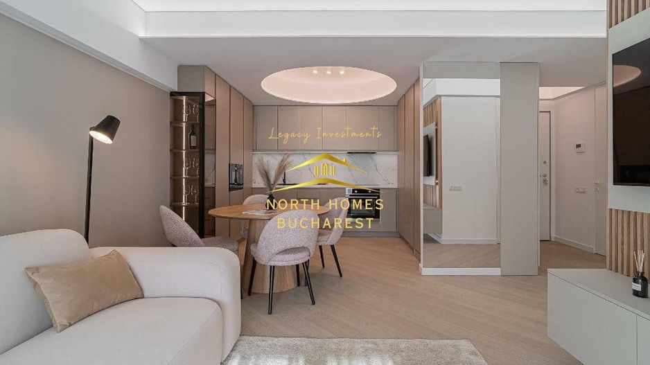 Apartament de vanzare -3 camere -NOU -241.000 € -Cortina North -PIPERA - Poză 1