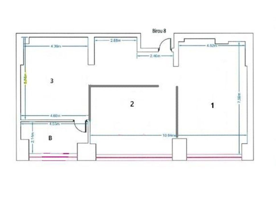 Inchiriere Birou || Nerva Traian || Timpuri Noi || Stradal || ROKA Residence - Poză 9