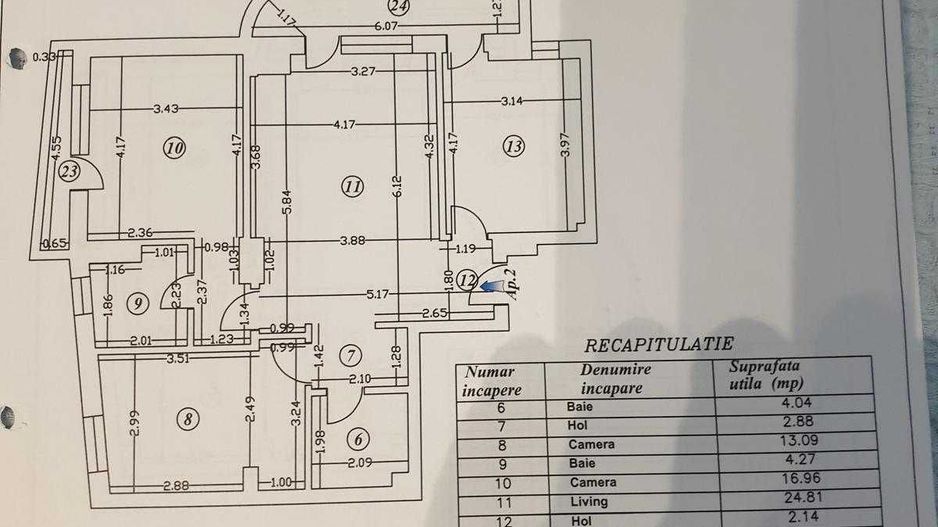 DE ÎNCHIRIAT: Apartament 3 camere – Piața Victoriei - Poză 7