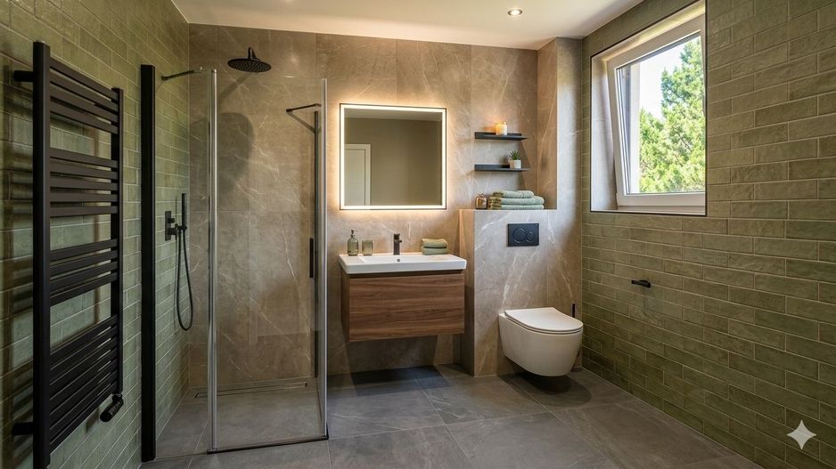 Apartament cu 2 camere 59,40 mp + 30 mp pod - Busteni cartier Zamora - Poză 7