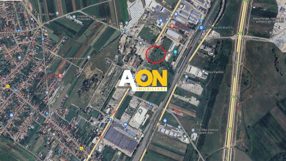 Teren Mixt Industrial Alba iulia de vanzare, toate utilitatile - Poză 2