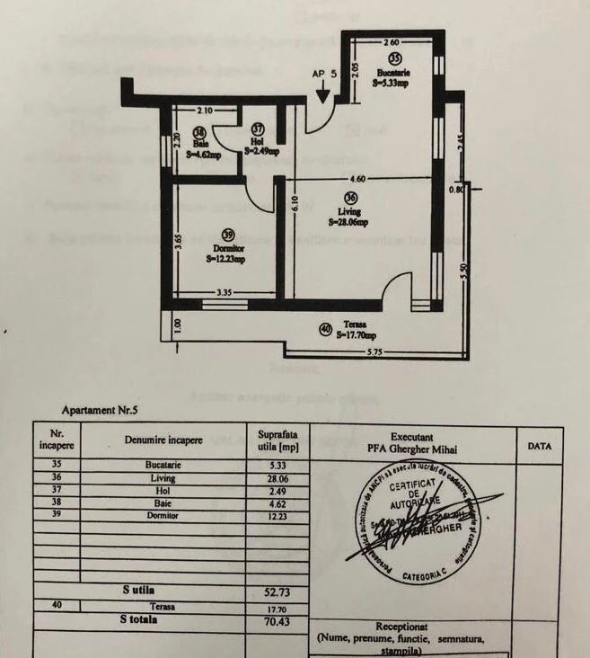 APARTAMENT CU 2 CAMERE IN DUMBRAVITA - Poză 14