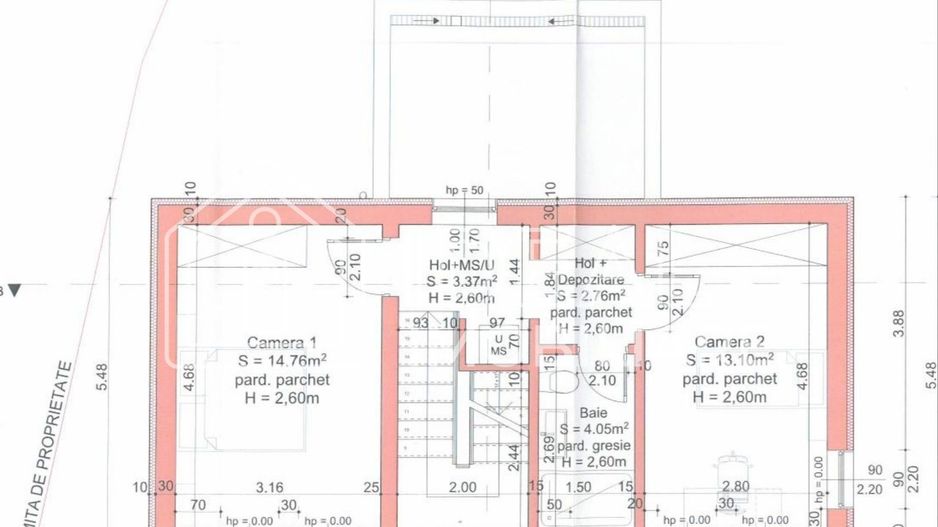 Casa Individuala Moderna cu 315 mp de curte, in Gusterita - Schiță 8