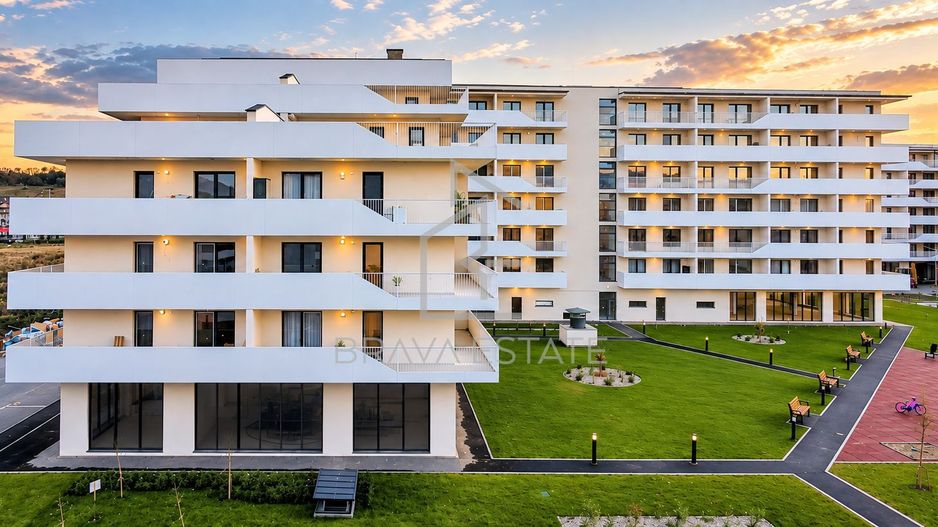 Apartament 2 camere, 52mp, balcon 9mp, Eroilor Residence, Florești - Poză 1