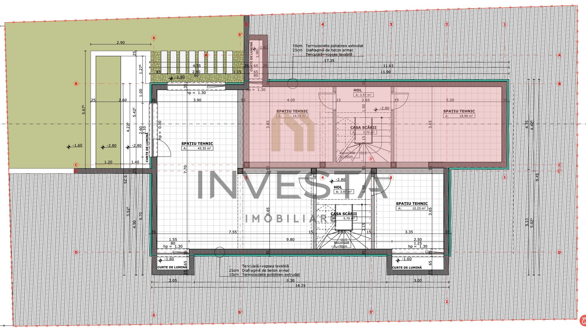 Duplex premium | 222 mp | curte si terase | Andrei Muresanu - Schiță 6