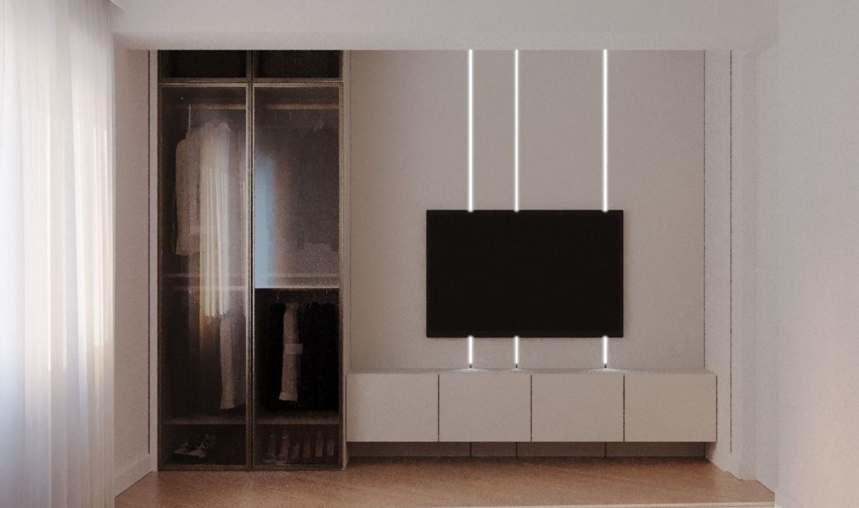 Închiriere | Apartament 3 camere | Mobilat Designer | Parcări incluse - Poză 9