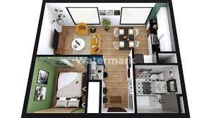 Super apartament oportunitate pentru pretentiosi mutare imediata 64 mp - Schiță 5